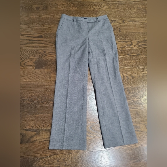 NWT Lands' End Outfitters gray Pants Women's size 8 lined - Picture 1 of 9